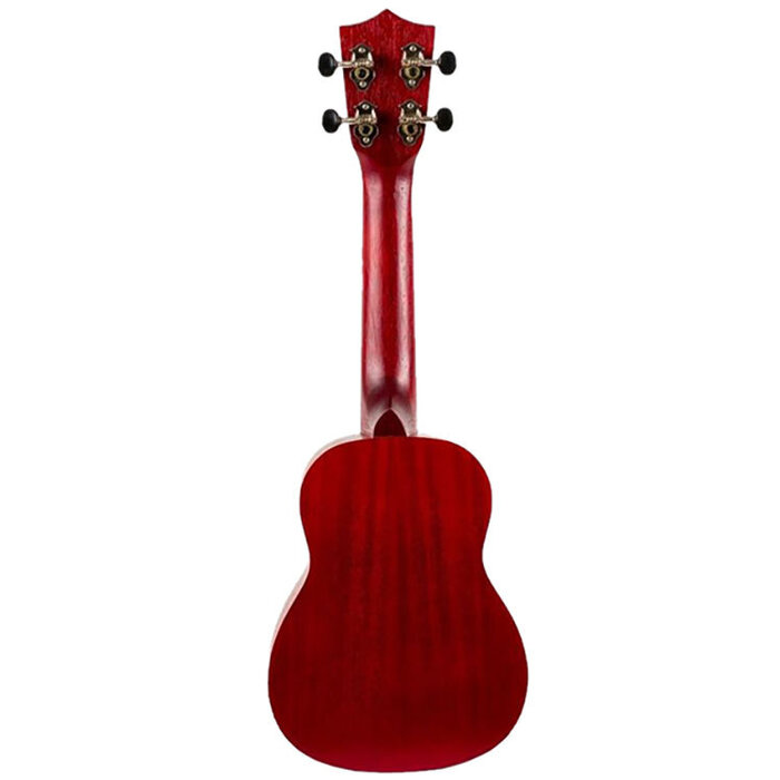Bumblebee BUS23RD Soprano Ukulele - Red