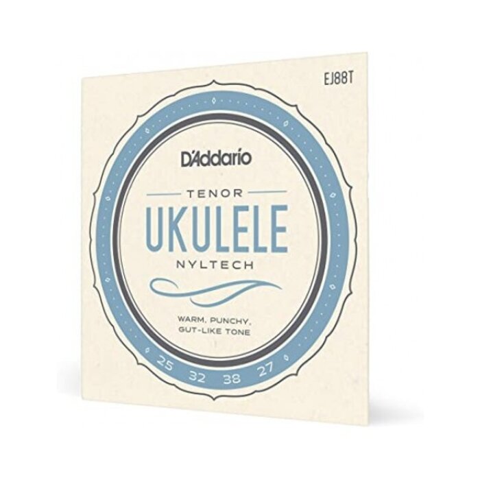 D'Addario EJ88T 26-38 Tenor Ukulele Strings Nylon Tech