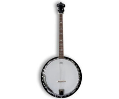 Koda 4 String Banjo, 30 Brackets, 19 Fret, Aluminium Rim, Mahog Neck & Resonator