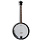 4 String Banjo, 30 Brackets, 19 Fret, Aluminium Rim, Mahog Neck &  Resonator