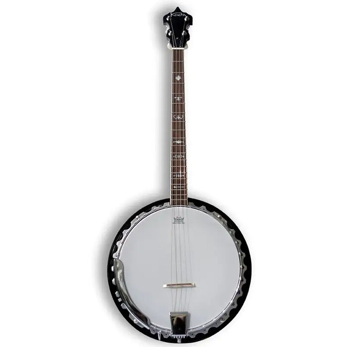 Koda 4 String Banjo, 30 Brackets, 19 Fret, Aluminium Rim, Mahog Neck &  Resonator