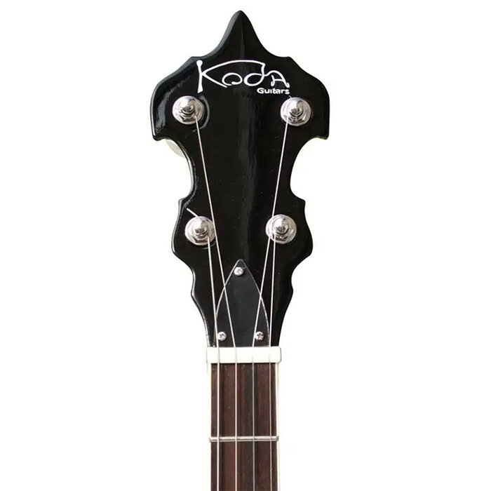 Koda 4 String Banjo, 30 Brackets, 19 Fret, Aluminium Rim, Mahog Neck &  Resonator