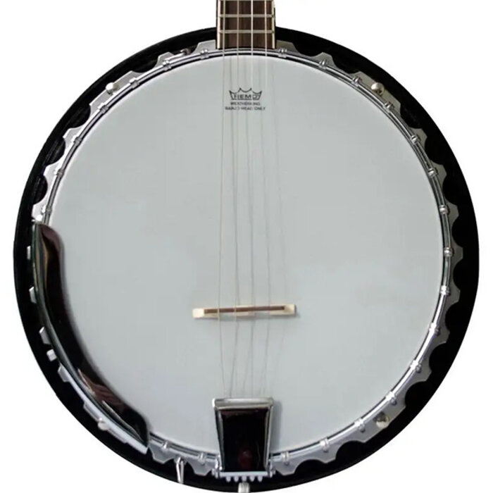 Koda 4 String Banjo, 30 Brackets, 19 Fret, Aluminium Rim, Mahog Neck &  Resonator