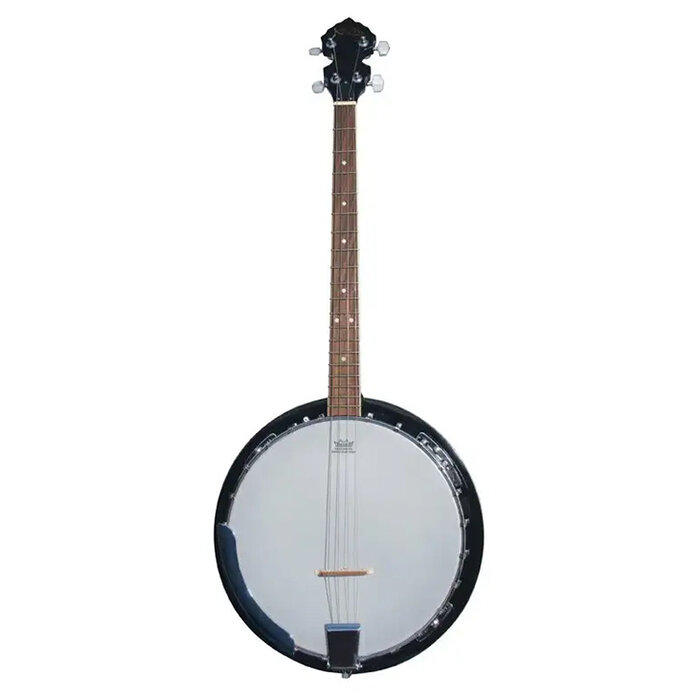 Koda 4 String Banjo 24 Brackets, 19 Fret, Wooden Rim, Mahogany Neck And Resonator, Rosewood Fingerboard