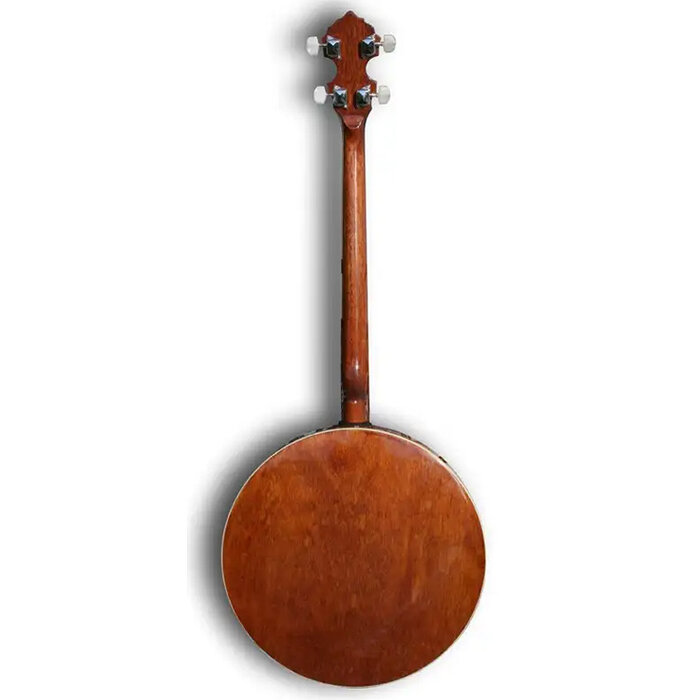 Koda 4 String Banjo 24 Brackets, 19 Fret, Wooden Rim, Mahogany Neck And Resonator, Rosewood Fingerboard