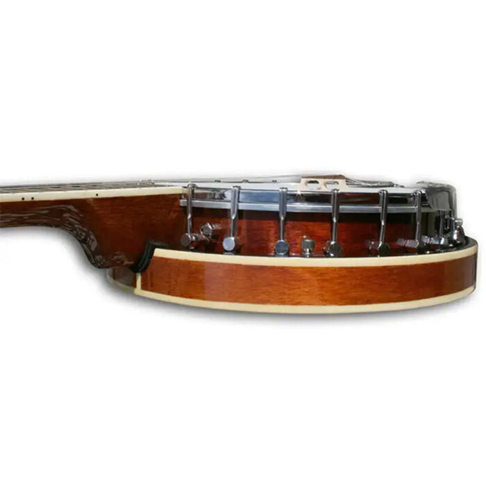 Koda 4 String Banjo 24 Brackets, 19 Fret, Wooden Rim, Mahogany Neck And Resonator, Rosewood Fingerboard