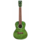 Concert Size Ukulele Flame Mahogany Jade Green