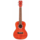 Concert Size Ukulele Flame Mahogany Rose Red
