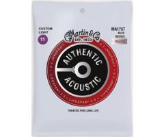 Martin Lifespan Custom Light MA175T Acoustic Guitar Strings Phosphor Bronze