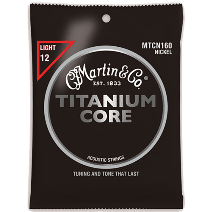 Martin MTCN160 Acoustic Guitar Strings Titanium