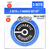 Martin MA540Pk3 Light Acoustic Guitar Strings Phosphor Bronze