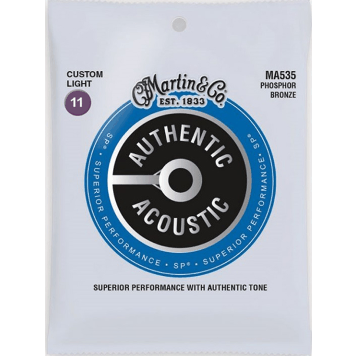 Martin MA535 Acoustic Guitar Strings Phosphor Bronze