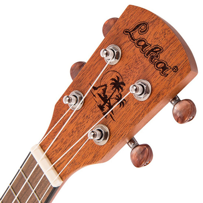 Laka Mahogany Deluxes Series Ukulele & Bag - Concert
