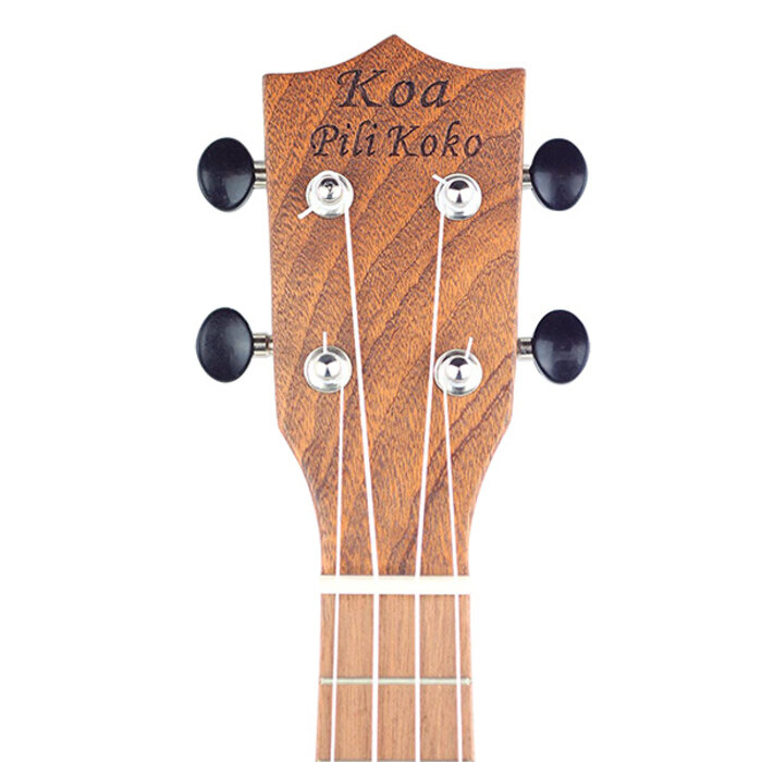 Koa Pili Koko Long neck Soprano Mahogany