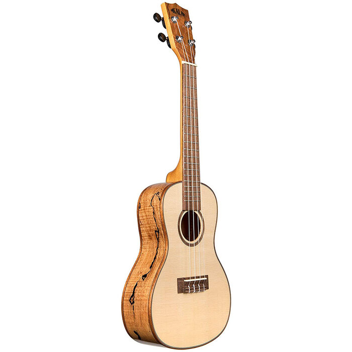 Kala KA-FMCG Concert Solid Spruce Top - Flame Maple B/S