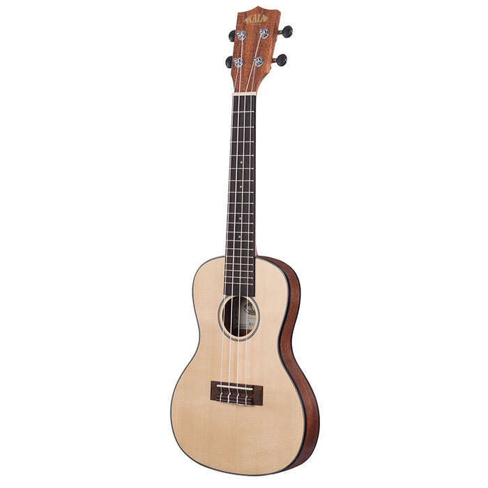 Kala KA-SSTU-C Travel Ukulele, Concert, Spruce Top, with Bag