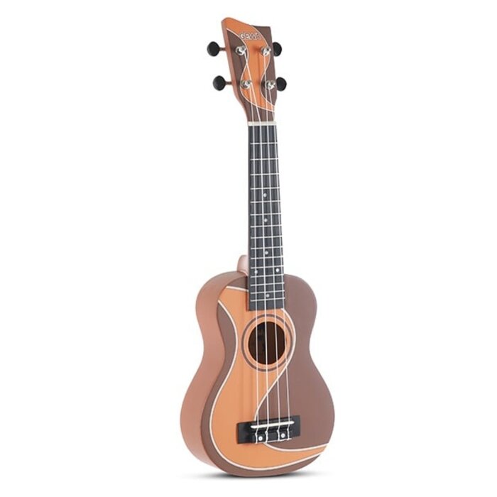Gewa Soprano Ukulele Manoa W-S0-BR, with Bag