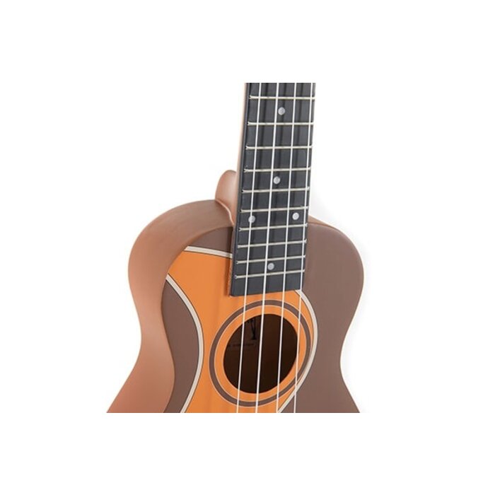 Gewa Soprano Ukulele Manoa W-S0-BR, with Bag