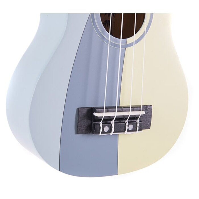Gewa Soprano Ukulele Manoa W-SO-BL, with Bag
