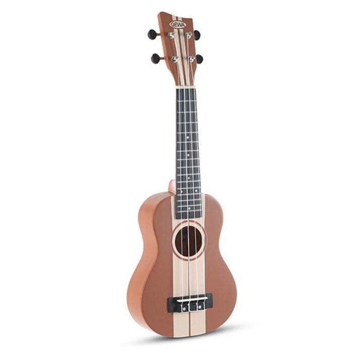 Gewa Soprano Ukulele Manoa W-SO-OR, with Bag