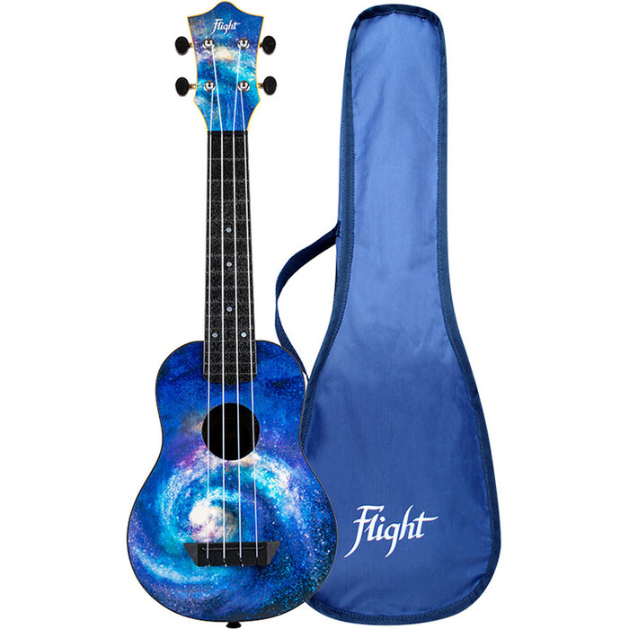 Flight TUS40 ABS Travel Ukulele - Space
