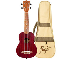 Flight Gemstone NUS380 Soprano Ukulele - Coral