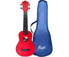 Flight TUS35RD ABS Travel Ukulele - Red