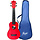 TUS35RD ABS Travel Ukulele -  Red