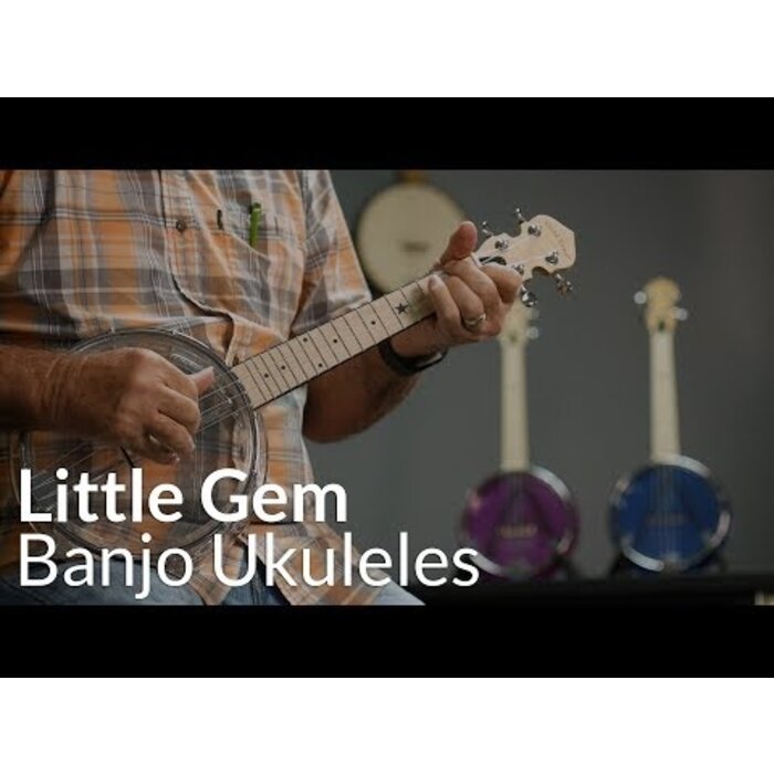 Gold Tone LG-D Little Gem Banjo Uke Diamd+Bag