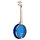 LG-S Little Gem Banjo  Uke Saphr+Bag