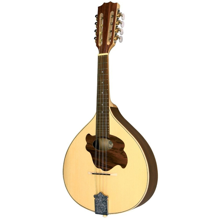 Gewa Pro Natural Portuguese Mandolin Silver Walnut