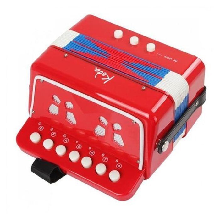 Koda HC103A Child Button Accordion Red
