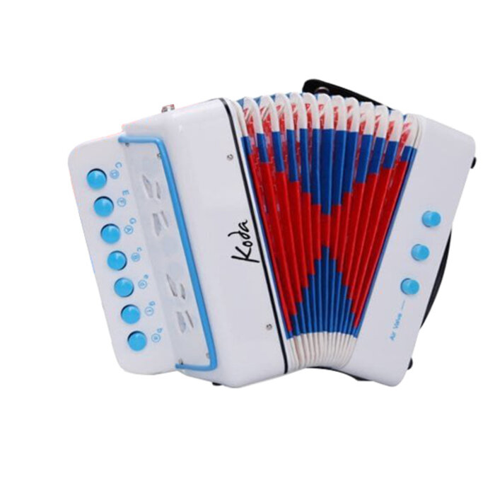 Koda HC103A Child Button Accordion White