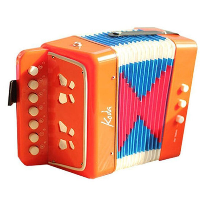 Koda HC103A Child Button Accordion Orange