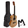 3/4 36 Left Handed Acoustic Guitar Pack Natural