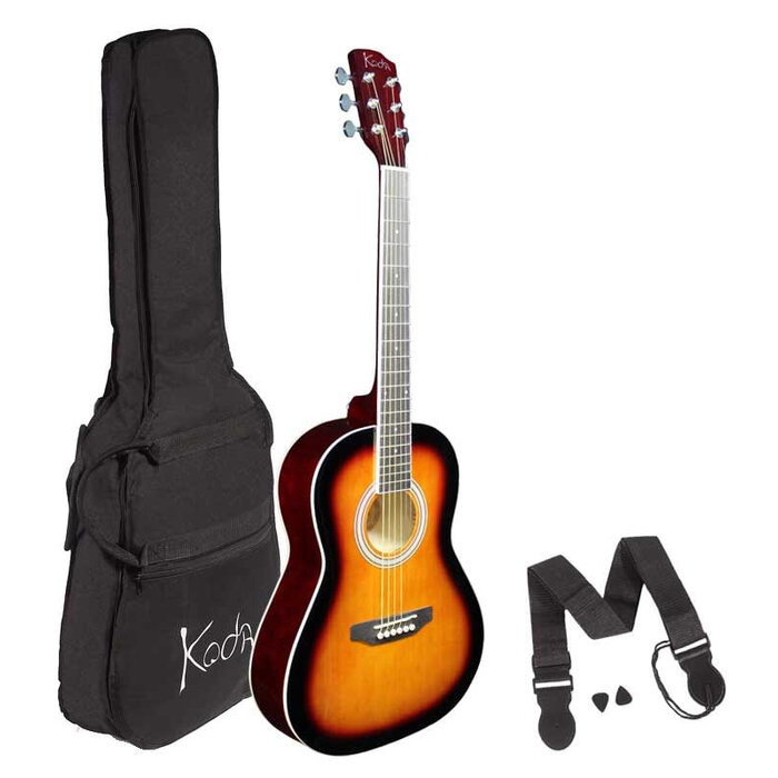 Koda 3/4 Size Acoustic Guitar Pack Sun Burst