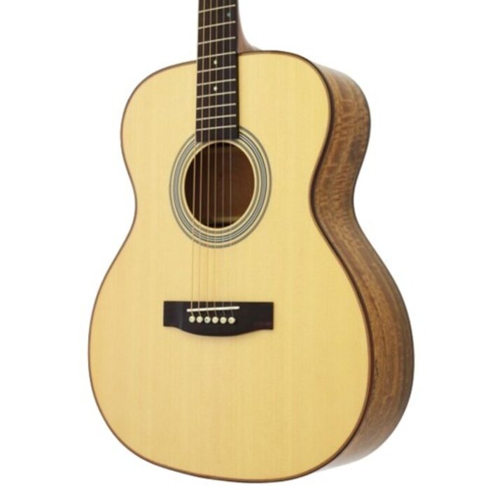 Aria 209N Acoustic Guitar Natural Solid Mango Back and Sides