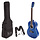 3/4 Size Acoustic Guitar Pack Blue