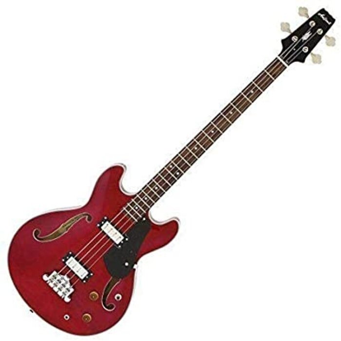 Aria PRO 2 TAB Classic Bass Wine Red