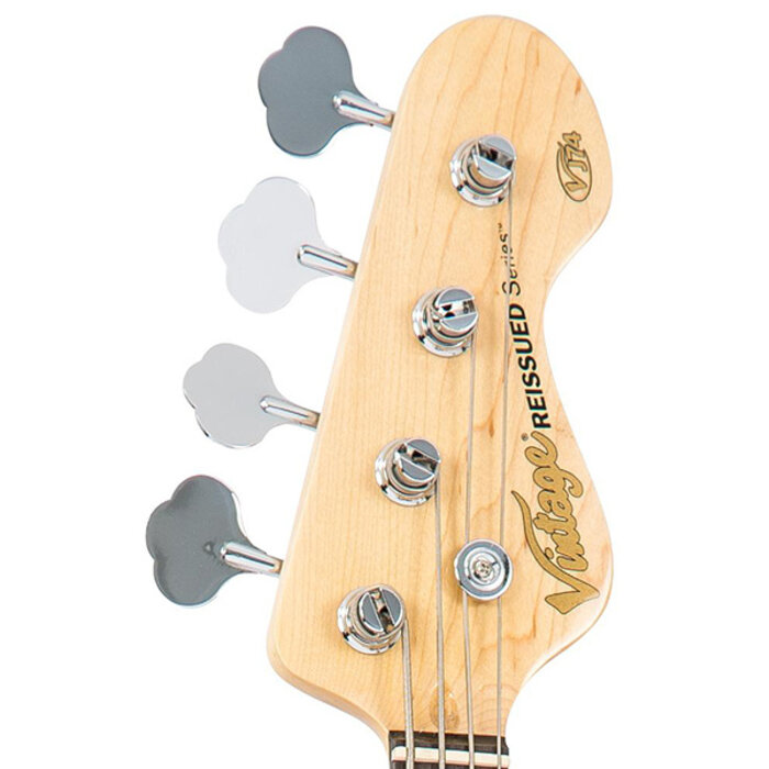 Vintage VJ74 Bass Candy Apple Red