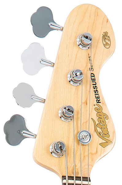 Vintage VJ74 Bass Candy Apple Red