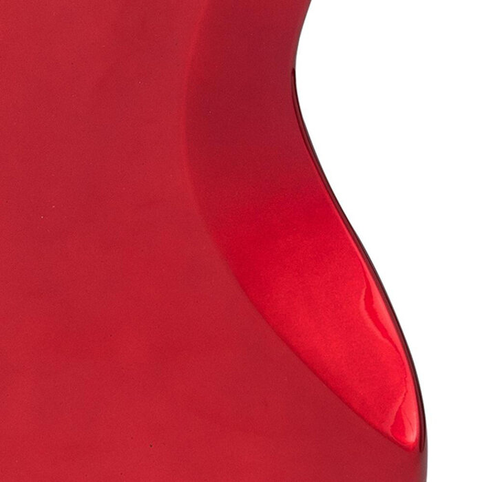 Vintage VJ74 Bass Candy Apple Red