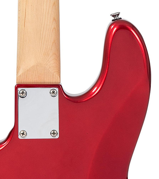 Vintage VJ74 Bass Candy Apple Red