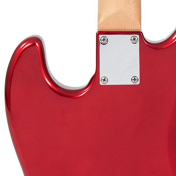Vintage VJ74 Bass Candy Apple Red