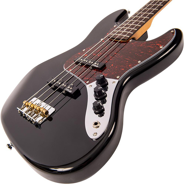 Vintage EJM96 Bass Gloss Black