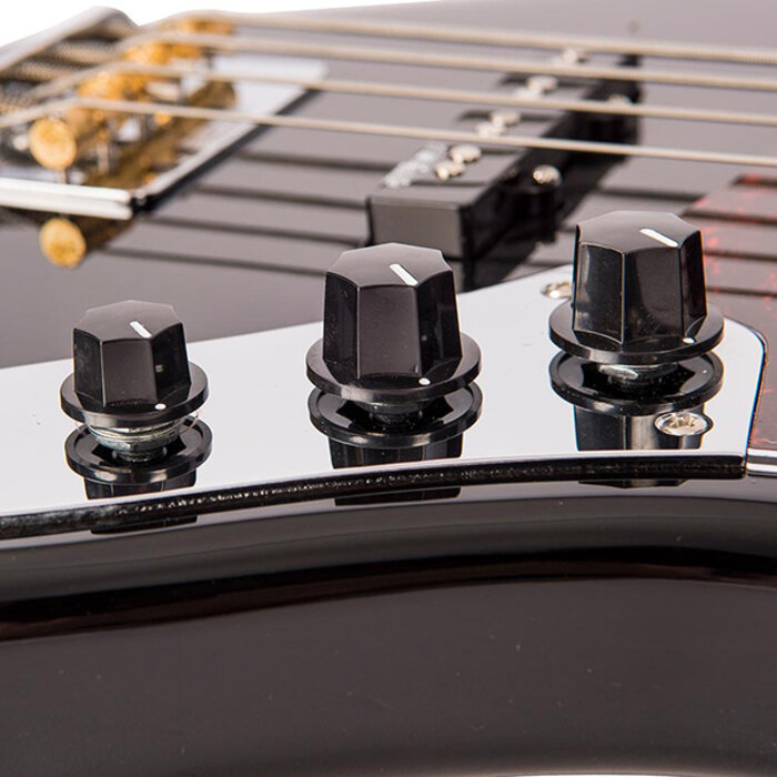Vintage EJM96 Bass Gloss Black