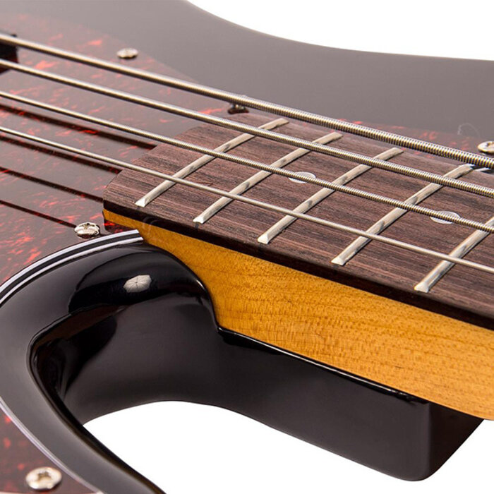 Vintage EJM96 Bass Gloss Black