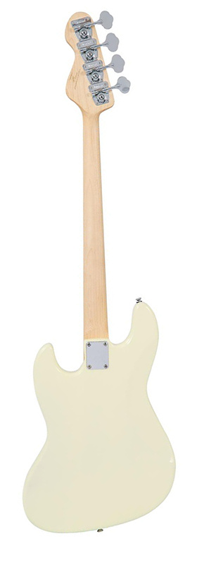 Vintage VJ74 Bass Maple Vintage White