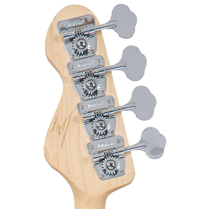 Vintage VJ74 Bass Maple Vintage White