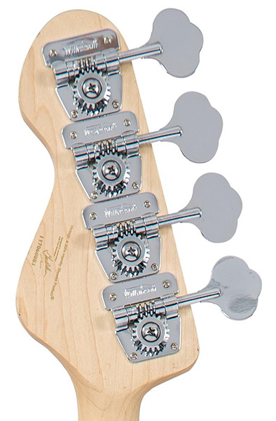 Vintage VJ74 Bass Maple Vintage White